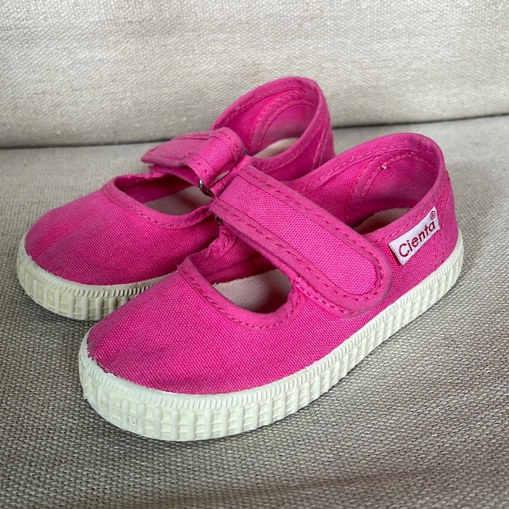 Cienta Mary Jane Sneakers, Pink